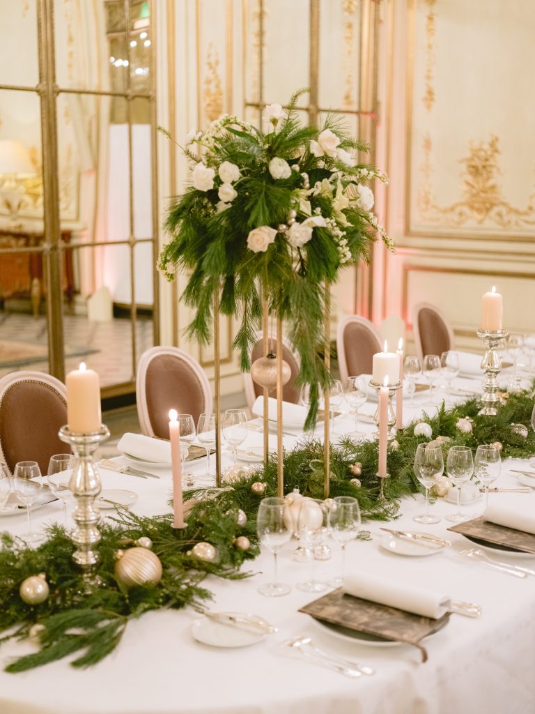 le Meurice christmas table