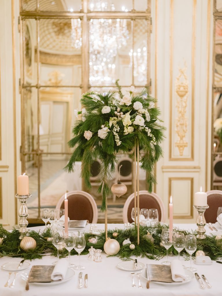 christmas wedding Paris le Meurice destination wedding Paris wedding planner