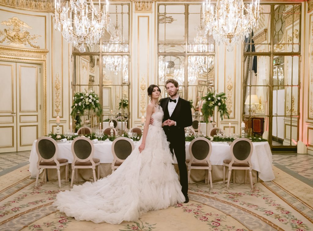 christmas wedding Paris le Meurice destination wedding Paris wedding planner