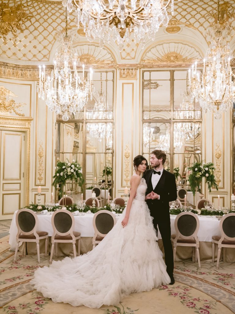 christmas wedding Paris le Meurice destination wedding Paris wedding planner