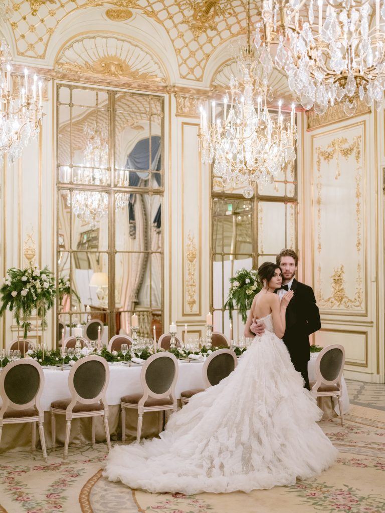 christmas wedding Paris le Meurice destination wedding Paris wedding planner