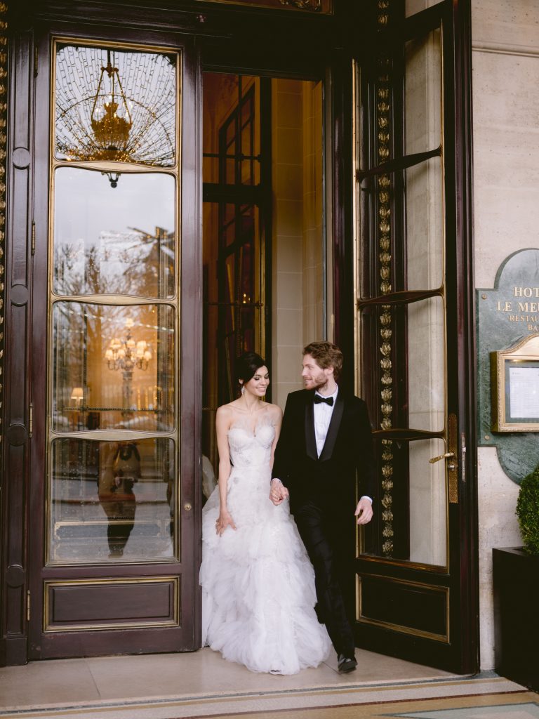 christmas wedding Paris le Meurice destination wedding Paris wedding planner