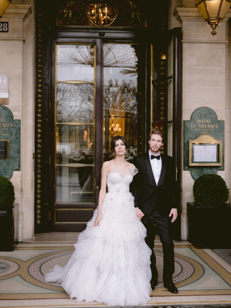 christmas wedding Paris le Meurice destination wedding Paris wedding planner
