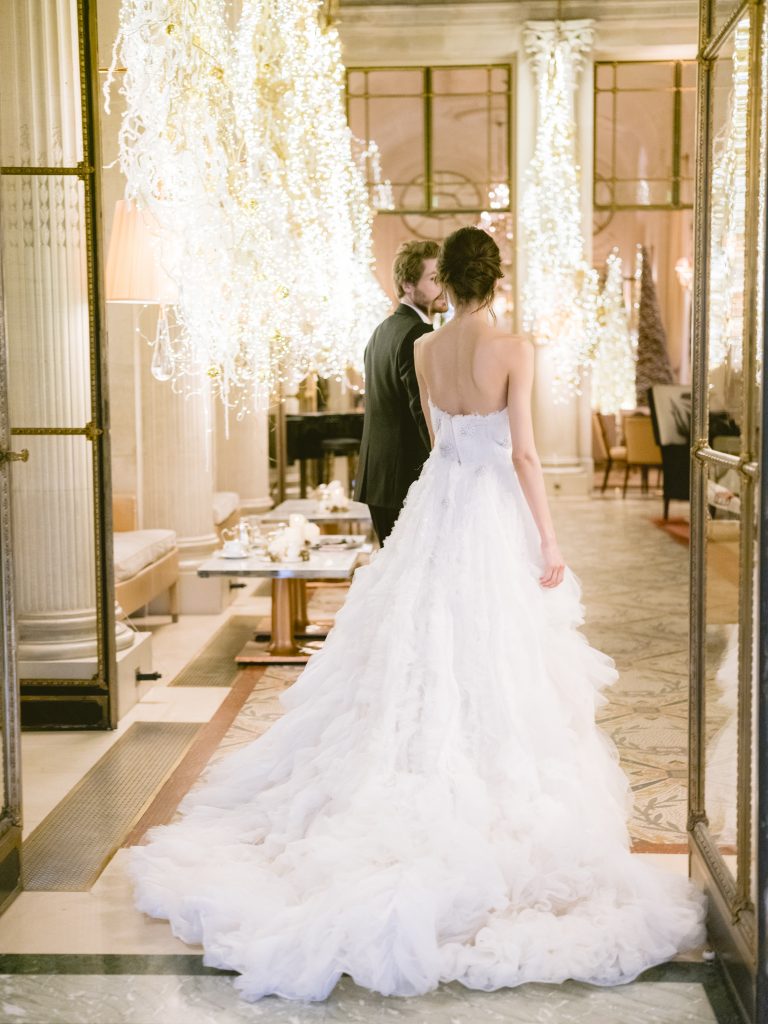 christmas wedding Paris le Meurice destination wedding Paris wedding planner