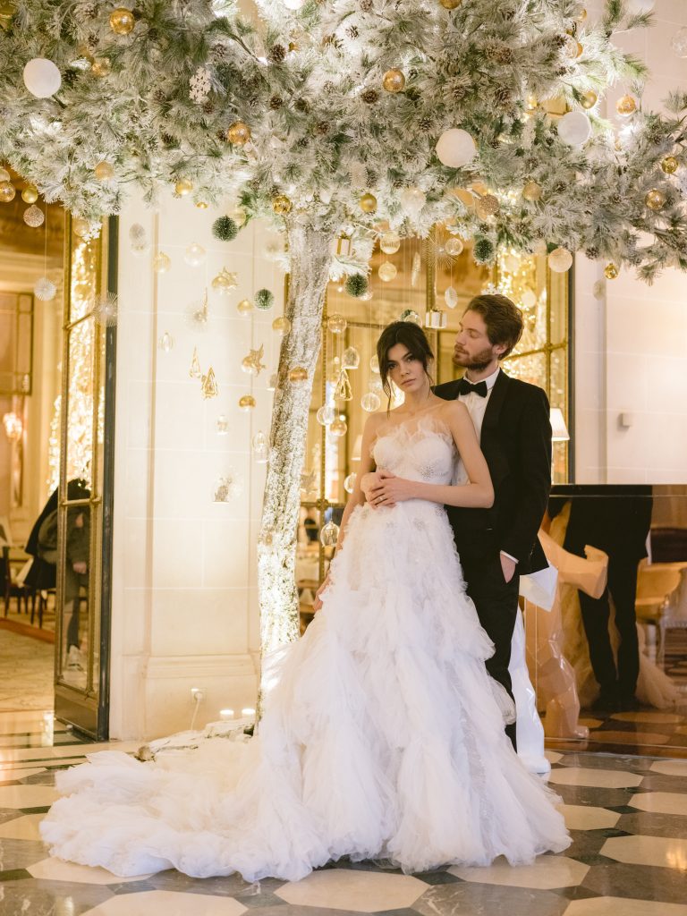 christmas wedding Paris le Meurice destination wedding Paris wedding planner