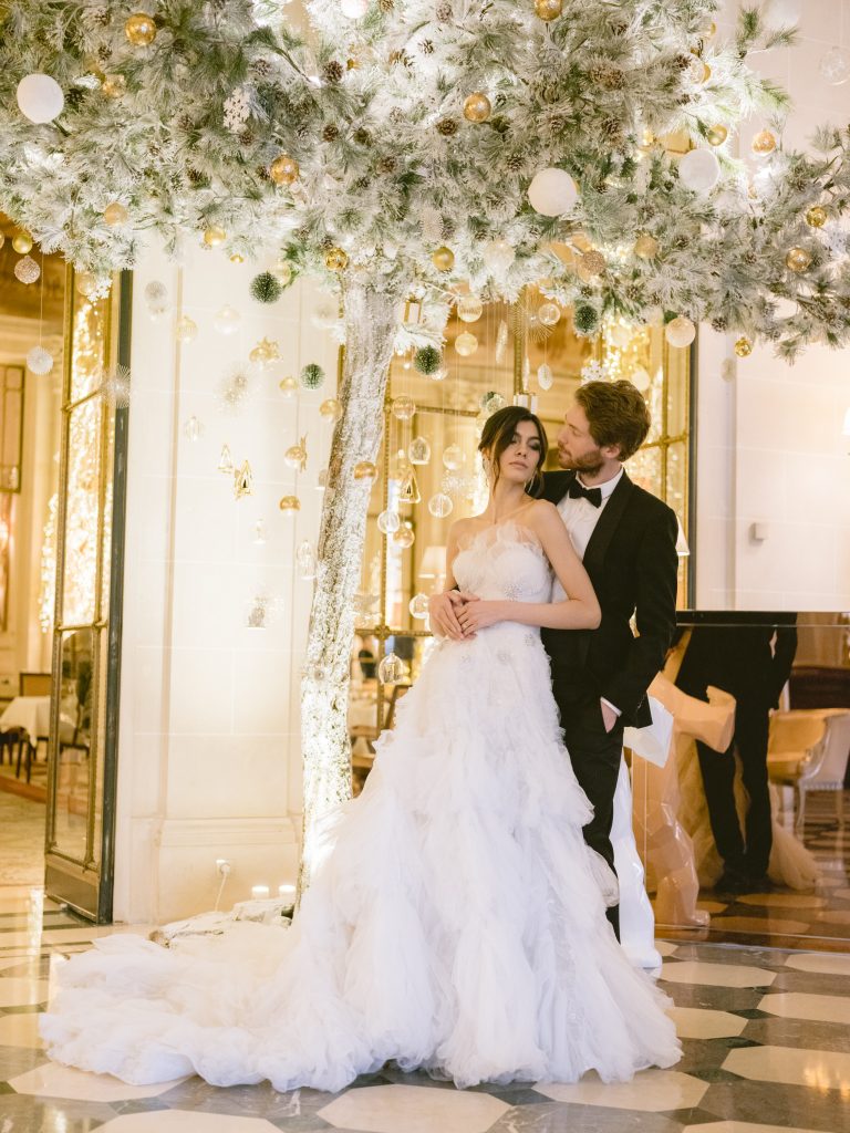christmas wedding Paris le Meurice destination wedding Paris wedding planner
