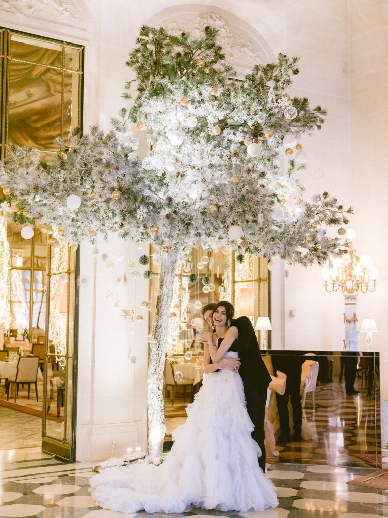 christmas wedding Paris le Meurice destination wedding Paris wedding planner