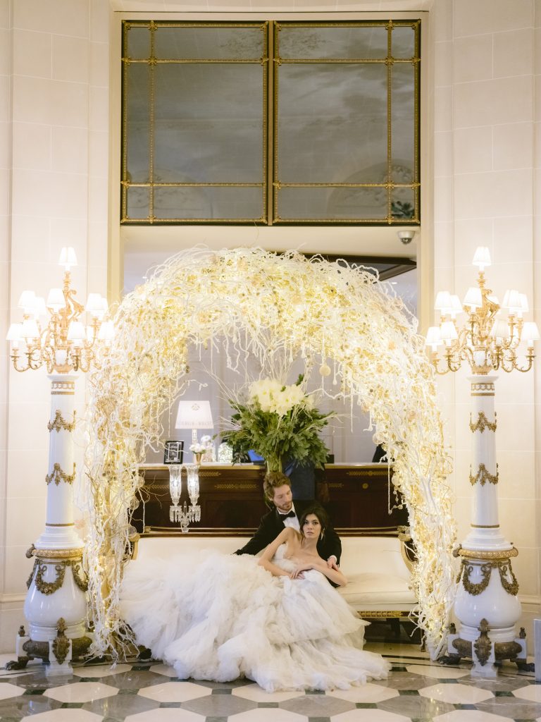 christmas wedding Paris le Meurice destination wedding Paris wedding planner