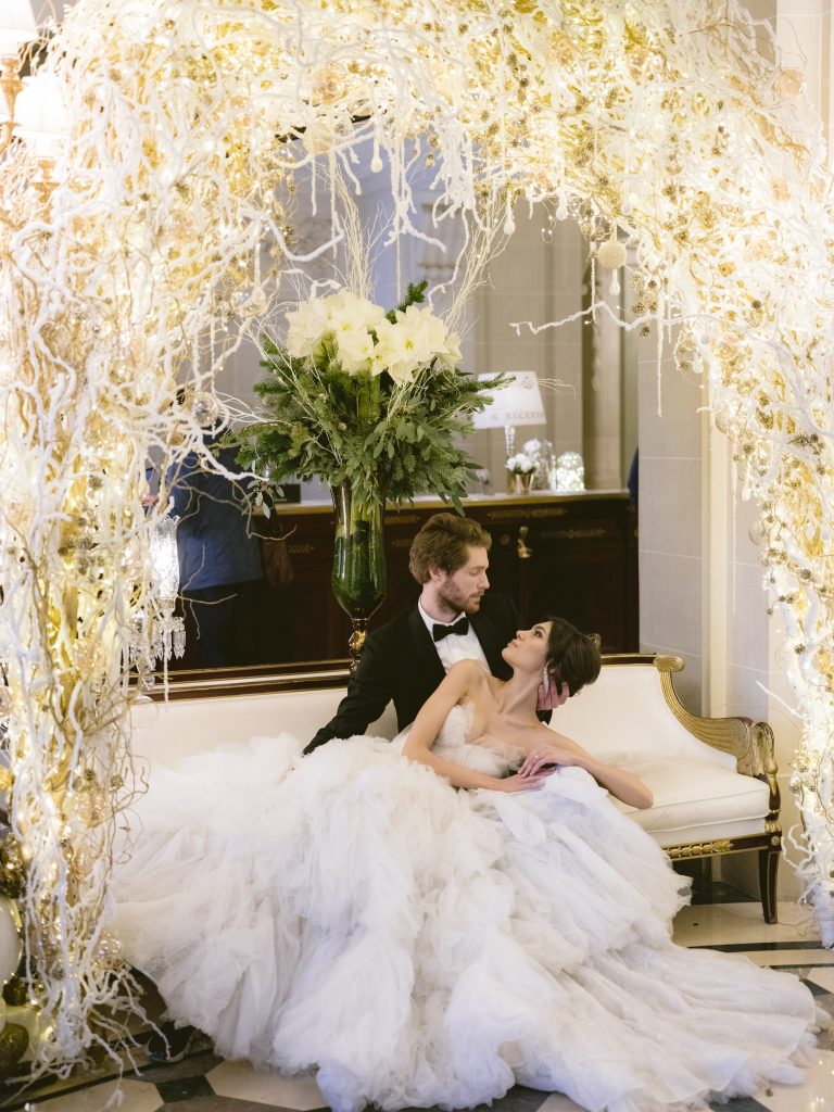 christmas wedding Paris le Meurice destination wedding Paris wedding planner
